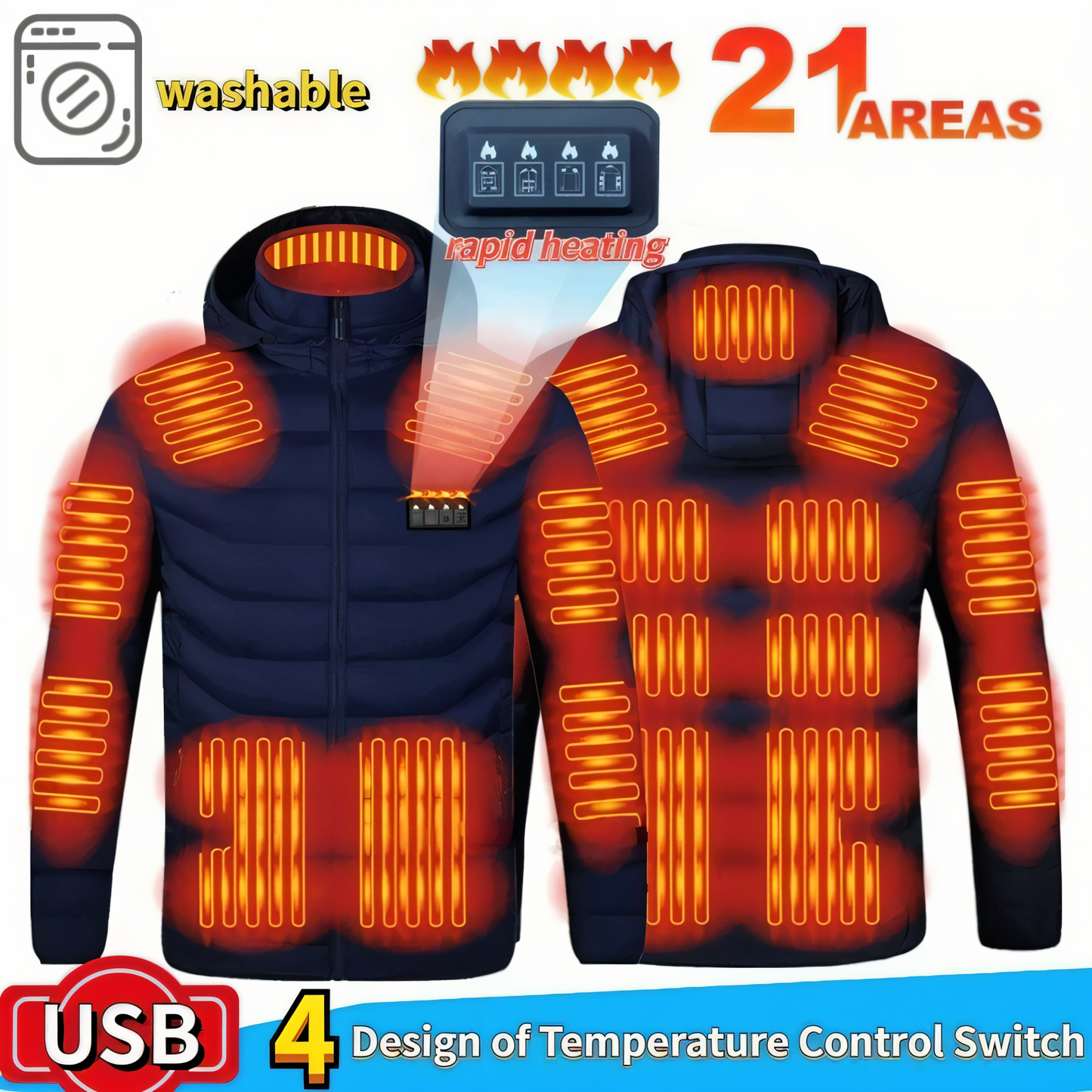 Heated Winter Jacket